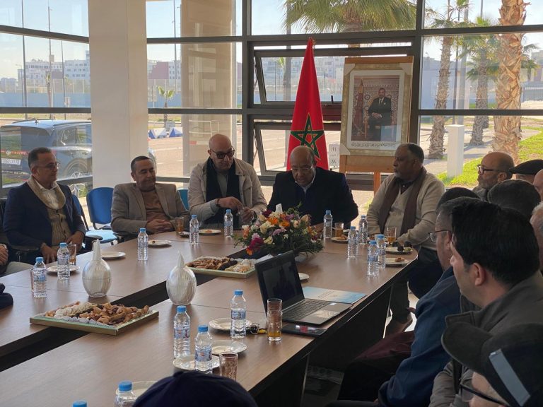 الكنفدرالية الوطنية للصيد الساحلي تزور ميناء الصيد الجديد بالدار البيضاء